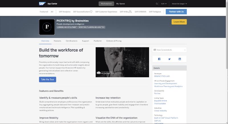 Sedacrivity - SAP App Home Page