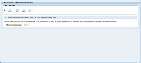 New Cockpit Wizard — Welcome