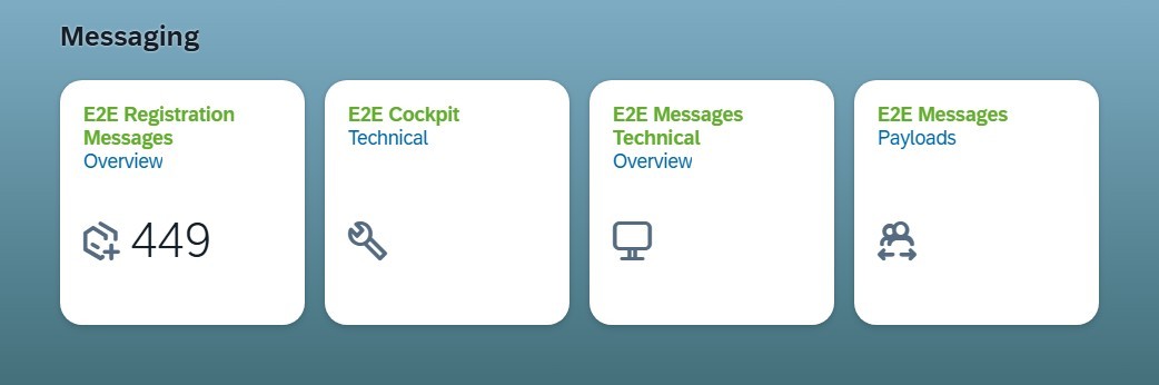 E2E Monitor - ABAP Cloud Development Project