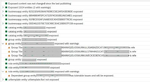 Fiori Content Exposure