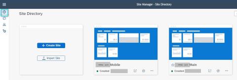 Site Manager — Site Directory